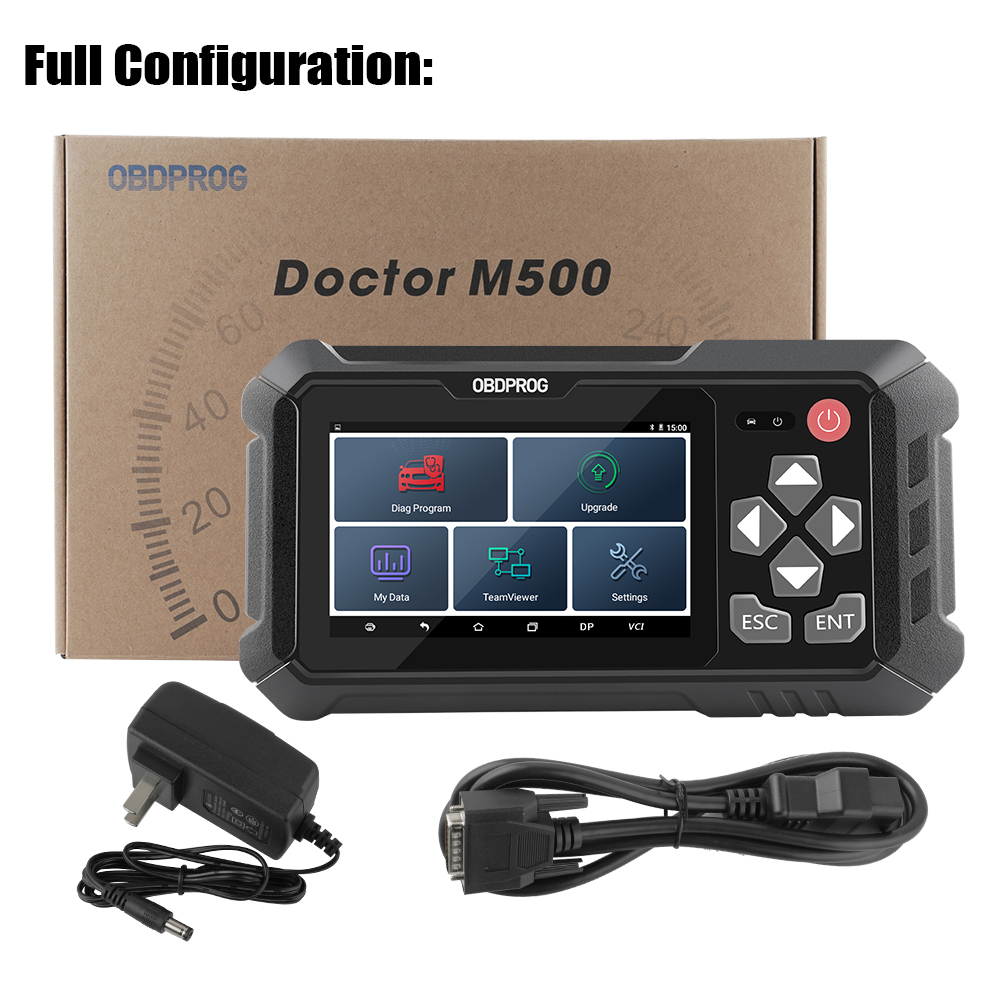 Master Locksmith OBDPROG M500 OBD2 Odometer Correction Tool Professional Oil Reset OBD2 Scanner Mileage Adjustment Car Diagnostic Tool
Master Locksmith OBDPROG M500 OBD2 Odometer Correction Tool Professional Oil Reset OBD2 Scanner Mileage Adjustment Car Diagnostic Tool