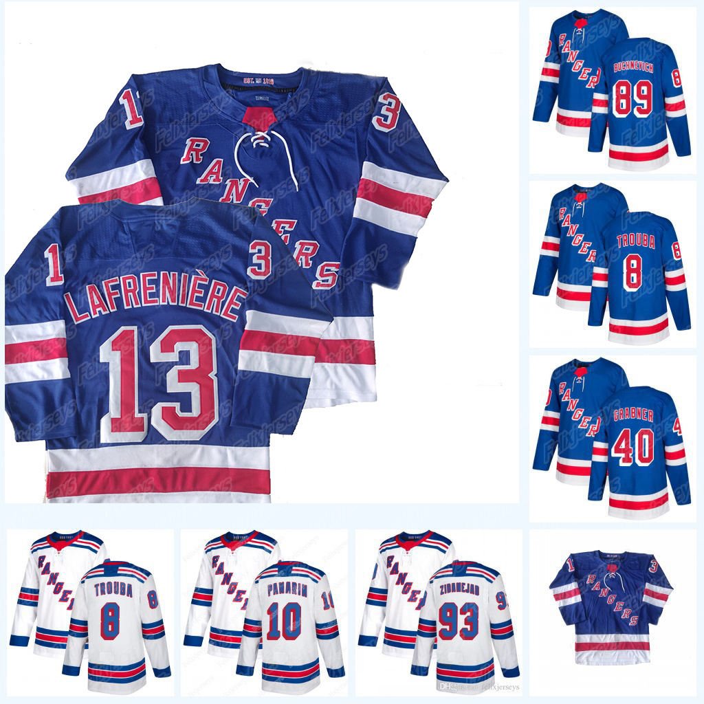Youth 13 Alexis Lafreniere New York Rangers Keith Kinkaid Kaapo Kakko Artemi Panarin Jacob Trouba Brady Skjei Mika Zibanejad Jersey, Black;red
Youth 13 Alexis Lafreniere New York Rangers Keith Kinkaid Kaapo Kakko Artemi Panarin Jacob Trouba Brady Skjei Mika Zibanejad Jersey, Black;red
