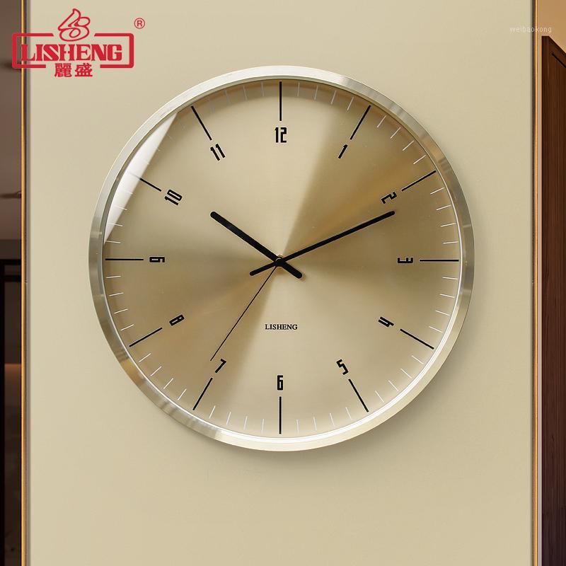 Gold Nordic Large Wall Clock Silent Living Room Modern Creative Home Watch Clocks Metal Home Decor Antique Style CC50WC1
Gold Nordic Large Wall Clock Silent Living Room Modern Creative Home Watch Clocks Metal Home Decor Antique Style CC50WC1