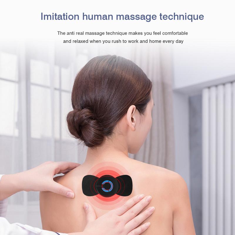 Mini Electric Neck Cervical Massager Stimulator Back Thigh Massager Pain Relief Massage Patch Intelligent Wireless
Mini Electric Neck Cervical Massager Stimulator Back Thigh Massager Pain Relief Massage Patch Intelligent Wireless