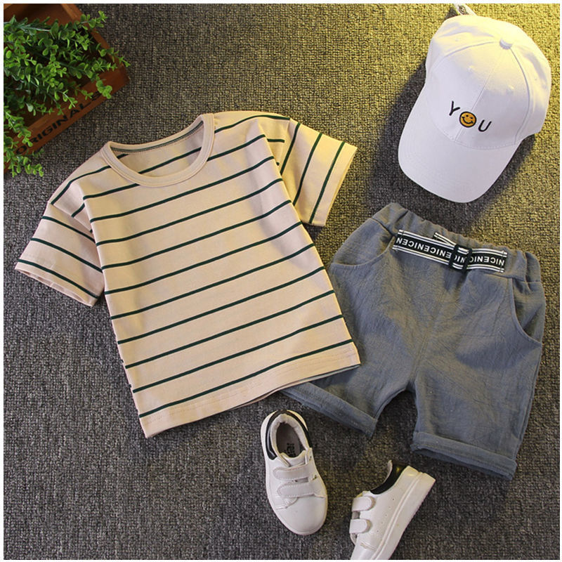 Baby Boys Clothing Set for Boys Summer Cotton Children Kids Boys' Tracksuit Toddler Ropa De Bebe Varon for 2 3 4 5 Years 201126