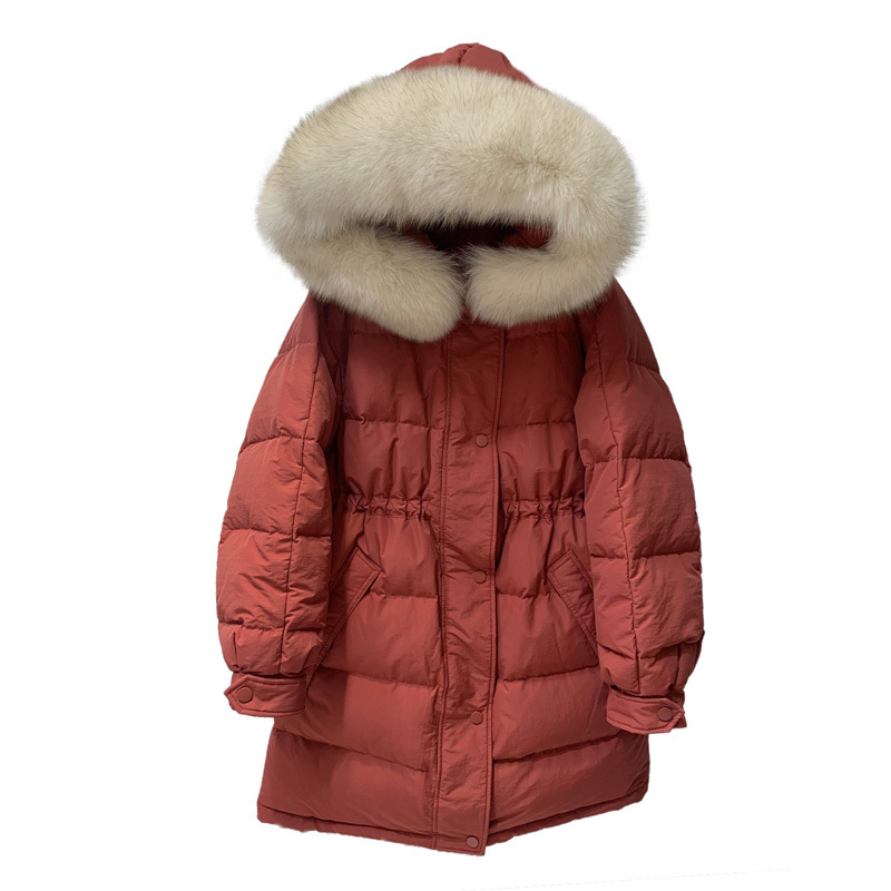 2021 New Winter Large 90% White Hot Thick Coat Female Parka Loose with Hood Down Jacket PURO, Red on fur
2021 New Winter Large 90% White Hot Thick Coat Female Parka Loose with Hood Down Jacket PURO, Red on fur