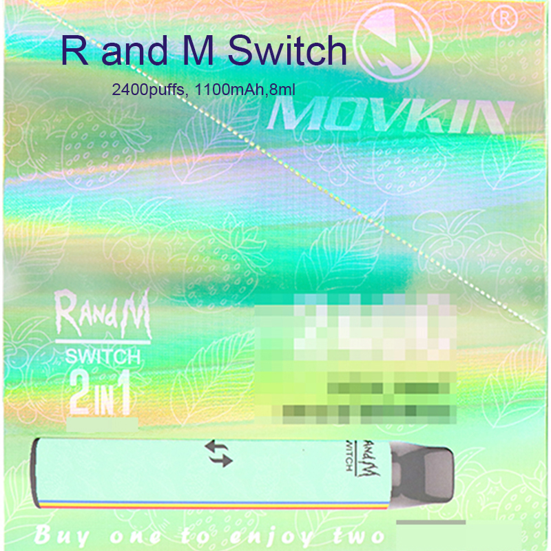 Factory Wholesale 2in1 Randm Switch Original Brand Disposable Vape Pen E - Cigarettes with Vape Pen in Stock
Factory Wholesale 2in1 Randm Switch Original Brand Disposable Vape Pen E - Cigarettes with Vape Pen in Stock