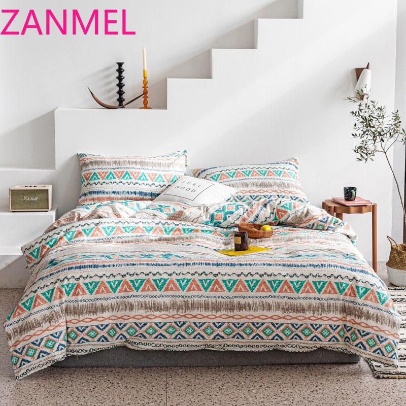 100%Cotton Bedding Set Single/Queen/King Size Bohemia Style Green Color Duvet Cover Bed Sheet and Pillow Sham Bed Linen Cotton, Type 7
100%Cotton Bedding Set Single/Queen/King Size Bohemia Style Green Color Duvet Cover Bed Sheet and Pillow Sham Bed Linen Cotton, Type 7