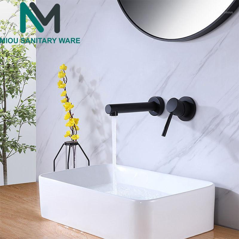 Brass Matte Black Bathroom Sink Faucet Tap Hot Cold Wash Basin Water Swivel Spout Wall Mounted Bath Mixer1
Brass Matte Black Bathroom Sink Faucet Tap Hot Cold Wash Basin Water Swivel Spout Wall Mounted Bath Mixer1