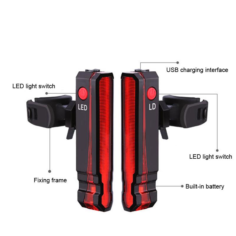 Hot Smart Bike Tail Light Waterproof USB Charging Bicycle Warning Lights Light Induction Rear Lights DO2
Hot Smart Bike Tail Light Waterproof USB Charging Bicycle Warning Lights Light Induction Rear Lights DO2