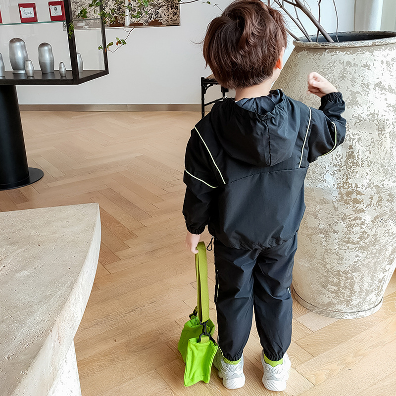 Baby Boy Girl Fall Clothing Set 2020 Autumn Toddler Clothes Long Sleeve Outfit Children Kids Wear Boys' Tracksuits 2 4 6 8 YearsX1019