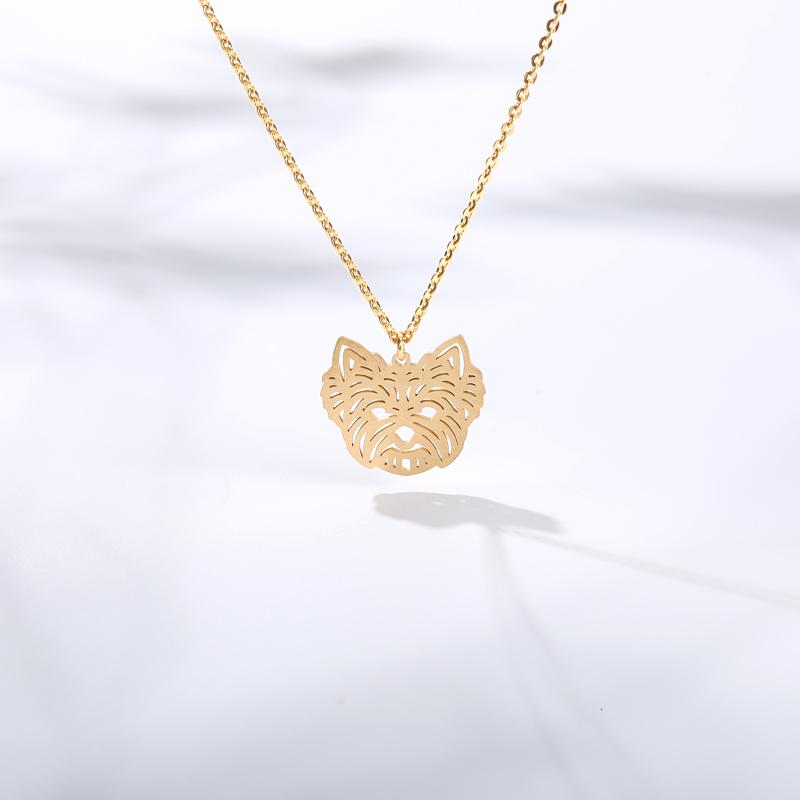Cartoon Creative Puppy Dog Yorkshire Terrier Necklace Stainless Steel Cute Pets Dogs Necklaces & Pendants Jewelry for Women
Cartoon Creative Puppy Dog Yorkshire Terrier Necklace Stainless Steel Cute Pets Dogs Necklaces & Pendants Jewelry for Women