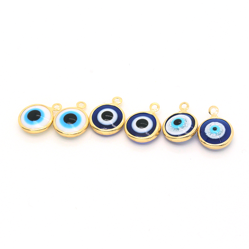 10pcs Cute Mini Resin Evil Eye Bracelet Earring Charms Lucky Demon Eye Necklace Pendants Diy Accessory For Jewelry Make
10pcs Cute Mini Resin Evil Eye Bracelet Earring Charms Lucky Demon Eye Necklace Pendants Diy Accessory For Jewelry Make