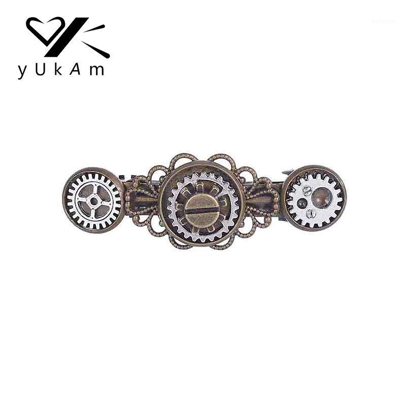 YUKAM Steampunk Gears Metal Hair Clips Jewelry Delicate Hair Pins Decorations Barrettes Headdress for Women Head Accessory1
YUKAM Steampunk Gears Metal Hair Clips Jewelry Delicate Hair Pins Decorations Barrettes Headdress for Women Head Accessory1