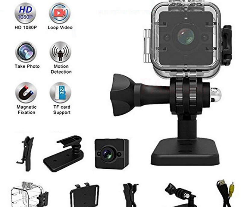 HD Waterproof Mini Camera 1080P Infrared Night Video Recorder Sport Digital Camera Support TF Card Camcorder DVR
HD Waterproof Mini Camera 1080P Infrared Night Video Recorder Sport Digital Camera Support TF Card Camcorder DVR