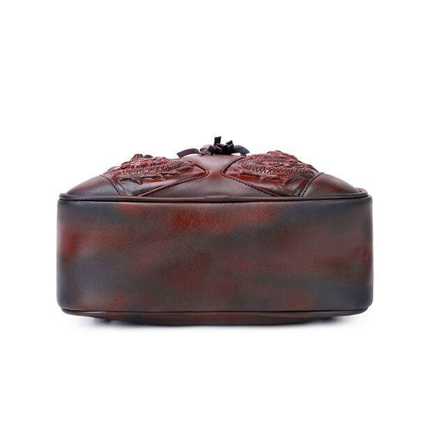 Stylish backpacks 3D wolf head backpack special cool shoulder bags for teenage girls PU leather laptop school bags