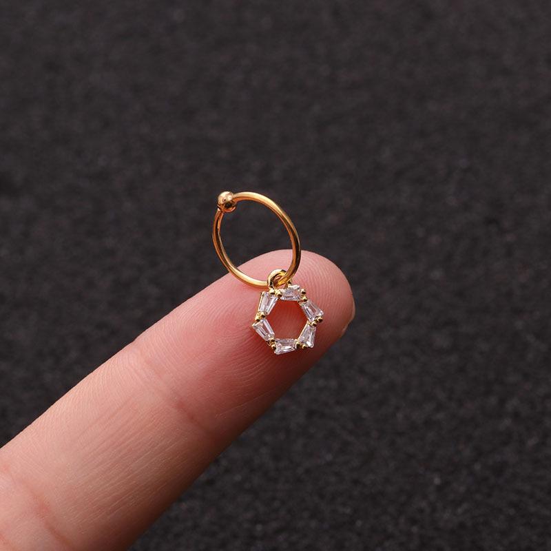 1 PCS Trendy Zircon Hollow Geometric Charm Ear Hoop Cuff Earring Women Men Classic 8mm Closed Circle Piercing Ear Jewelry
1 PCS Trendy Zircon Hollow Geometric Charm Ear Hoop Cuff Earring Women Men Classic 8mm Closed Circle Piercing Ear Jewelry