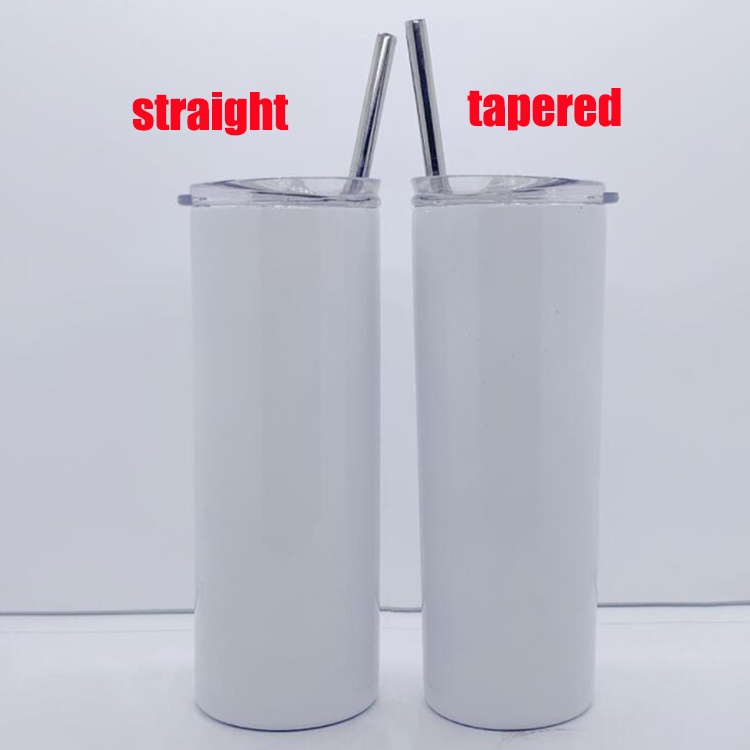 factory price 20oz straight and tapered sublimation skinny tumbler blank white skinny cup with straw lid DIY christmas gift wholesale hot
factory price 20oz straight and tapered sublimation skinny tumbler blank white skinny cup with straw lid DIY christmas gift wholesale hot