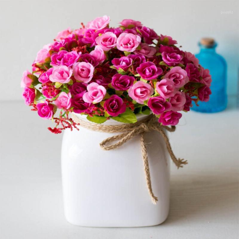 1 Bunch 21 Head Beauty Touch Flower Artificial Rose Silk Flower Office Home Decor Bouquet Wedding Decoration 2020 Hot Selling1, Pink
1 Bunch 21 Head Beauty Touch Flower Artificial Rose Silk Flower Office Home Decor Bouquet Wedding Decoration 2020 Hot Selling1, Pink