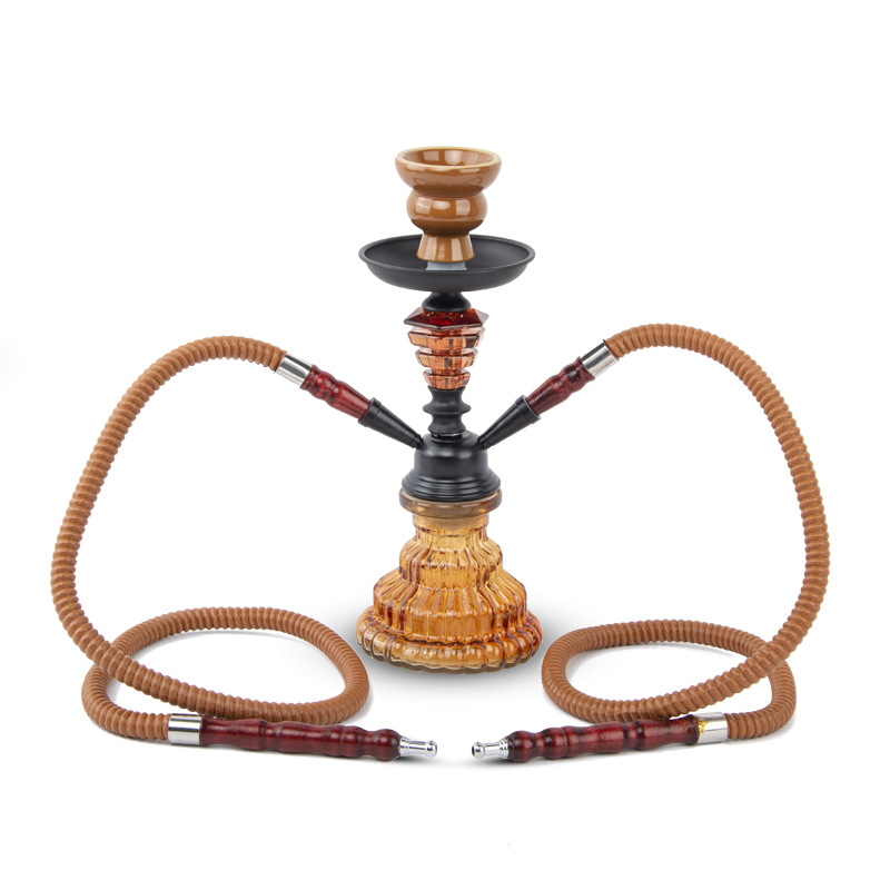 Factory direct sale shisha hookah glass pipe small double pipe hookah hot sale shisha hookah
Factory direct sale shisha hookah glass pipe small double pipe hookah hot sale shisha hookah