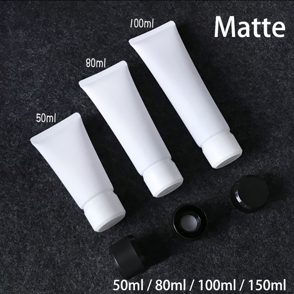 50ml 80ml 100ml 150ml Matte Frost Soft Tubes Empty Cosmetic Lotion Container Body Wash Shower Gel Shampoo Toothpaste Bottles
50ml 80ml 100ml 150ml Matte Frost Soft Tubes Empty Cosmetic Lotion Container Body Wash Shower Gel Shampoo Toothpaste Bottles