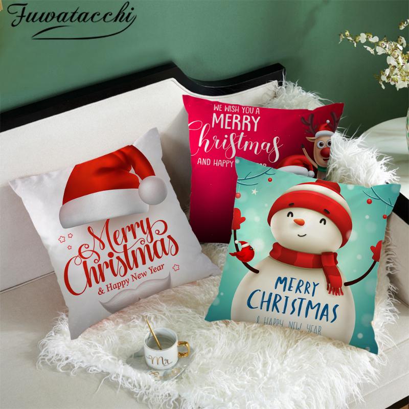Fuwatacchi Christmas Tree Decorations Cushion Covers Snowman Santa Claus Pillow Cover for Sofa Home Decoration Throw Pillowcases, Pc12135
Fuwatacchi Christmas Tree Decorations Cushion Covers Snowman Santa Claus Pillow Cover for Sofa Home Decoration Throw Pillowcases, Pc12135