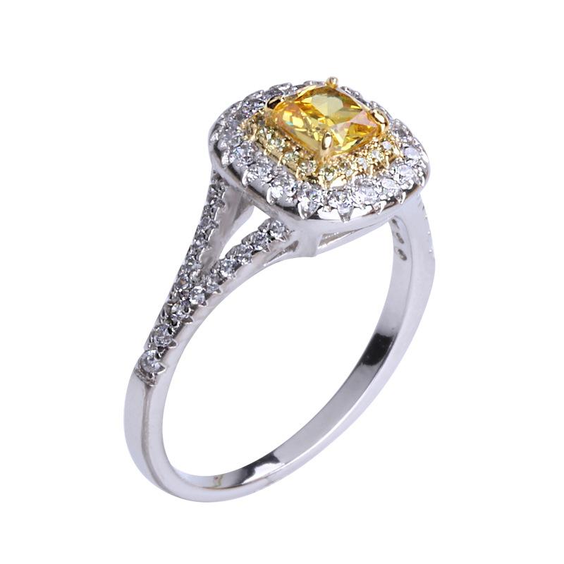 Luxury 925 Sterling Silver Color Citrine Diamonds Ring For Women Rectangle Yellow Gemstone Zircon Wedding Engagement Ring
Luxury 925 Sterling Silver Color Citrine Diamonds Ring For Women Rectangle Yellow Gemstone Zircon Wedding Engagement Ring
