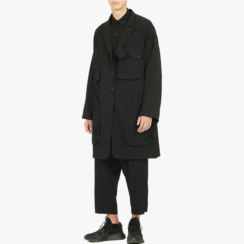 2021 New -6xl. Double-sided Multi-pocket Jacket Medium Long Male Non-jacket of Same Style L3RD, Black
2021 New -6xl. Double-sided Multi-pocket Jacket Medium Long Male Non-jacket of Same Style L3RD, Black