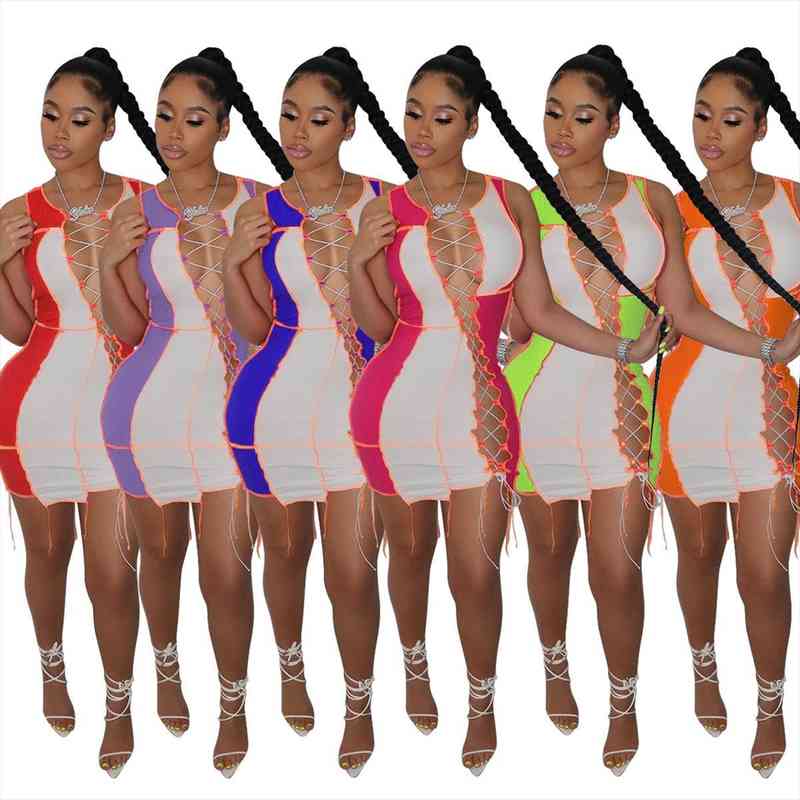 For Women Summer Dress Sexy Dresses For Club Night Patchwork Hollow Out Slim Mini Dresses High Waisted Mini Dress, Black;gray
For Women Summer Dress Sexy Dresses For Club Night Patchwork Hollow Out Slim Mini Dresses High Waisted Mini Dress, Black;gray