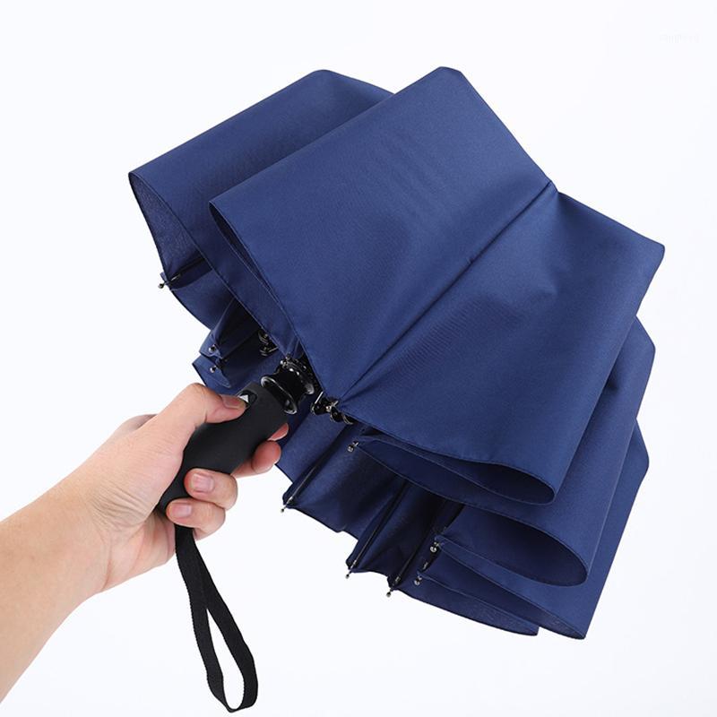 AIMANI 115CM 12 Spokes Fully Automatic Umbrella Three Folding 210Pongee Strong Windproof Umbrella For Business Men Women Z5631, Black
AIMANI 115CM 12 Spokes Fully Automatic Umbrella Three Folding 210Pongee Strong Windproof Umbrella For Business Men Women Z5631, Black