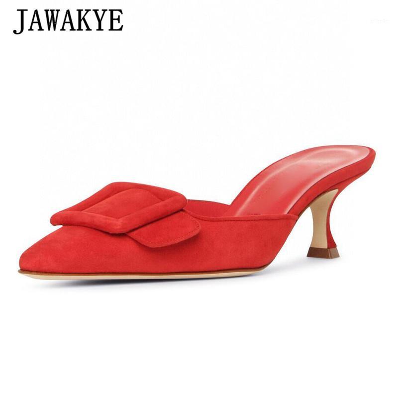 Square Buckle Runway Mules Women Slides Summer Suede Pointy Toe Thin High Heels Ladies Dress Slippers Real Leather Party Shoes1, Black
Square Buckle Runway Mules Women Slides Summer Suede Pointy Toe Thin High Heels Ladies Dress Slippers Real Leather Party Shoes1, Black
