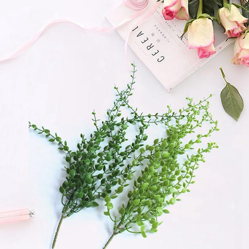 Artificial Plant Hanging Wall Plants Pearls Fleshy Vine Green Branches Home Decoration Plastic Garland Wedding Decor Rrattan, Gr1
Artificial Plant Hanging Wall Plants Pearls Fleshy Vine Green Branches Home Decoration Plastic Garland Wedding Decor Rrattan, Gr1
