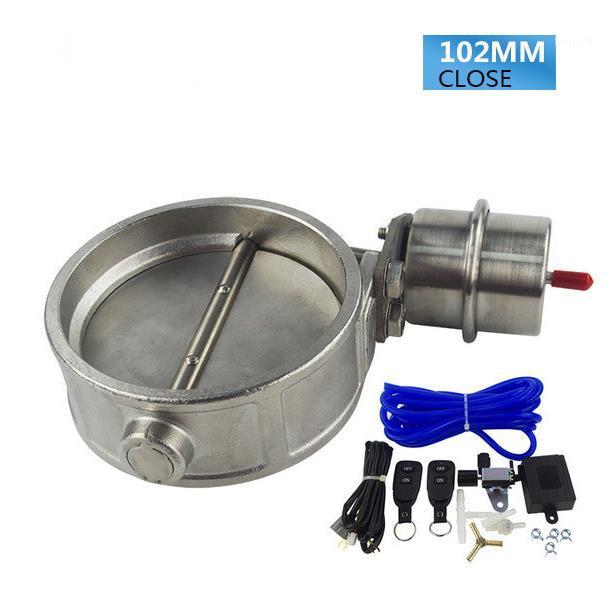 

Modified auto parts normally closed without bearing negative pressure 102mm exhaust vacuum valve valve with controller1