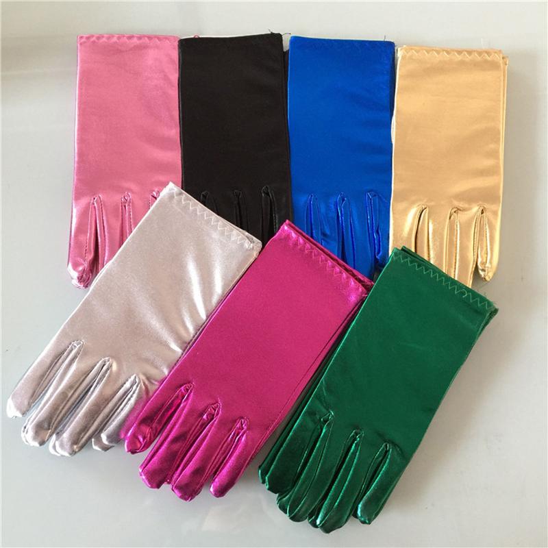 Men Women Short Leather Gloves Gold Silver Fashion Wrist Party Gloves Shinning Bright Stage Performance For Unisex
Men Women Short Leather Gloves Gold Silver Fashion Wrist Party Gloves Shinning Bright Stage Performance For Unisex