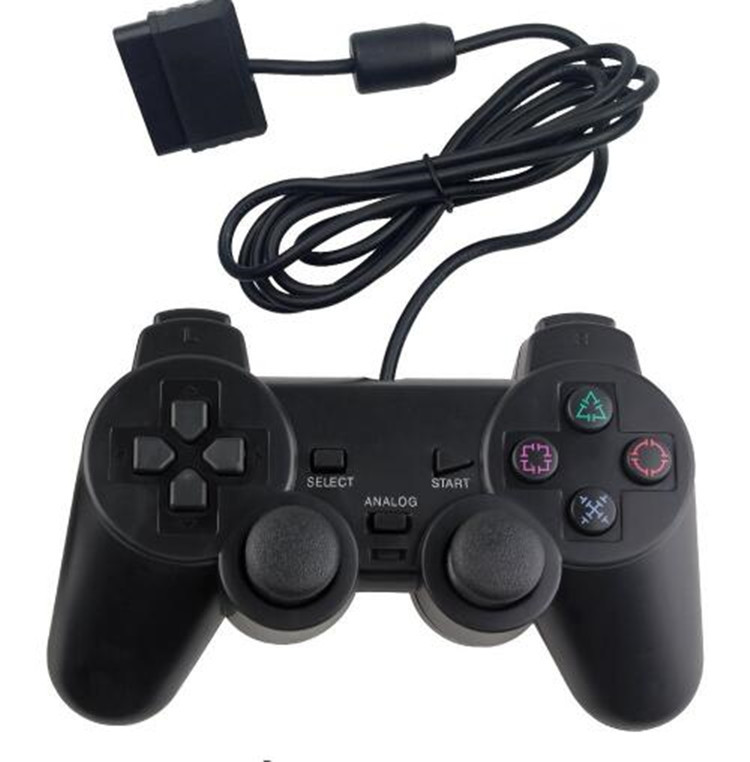 for PS2 Wired Game Controller Double Shock Gamepad for PlayStation 2 Black Joystic Wired Shock Vibration
for PS2 Wired Game Controller Double Shock Gamepad for PlayStation 2 Black Joystic Wired Shock Vibration
