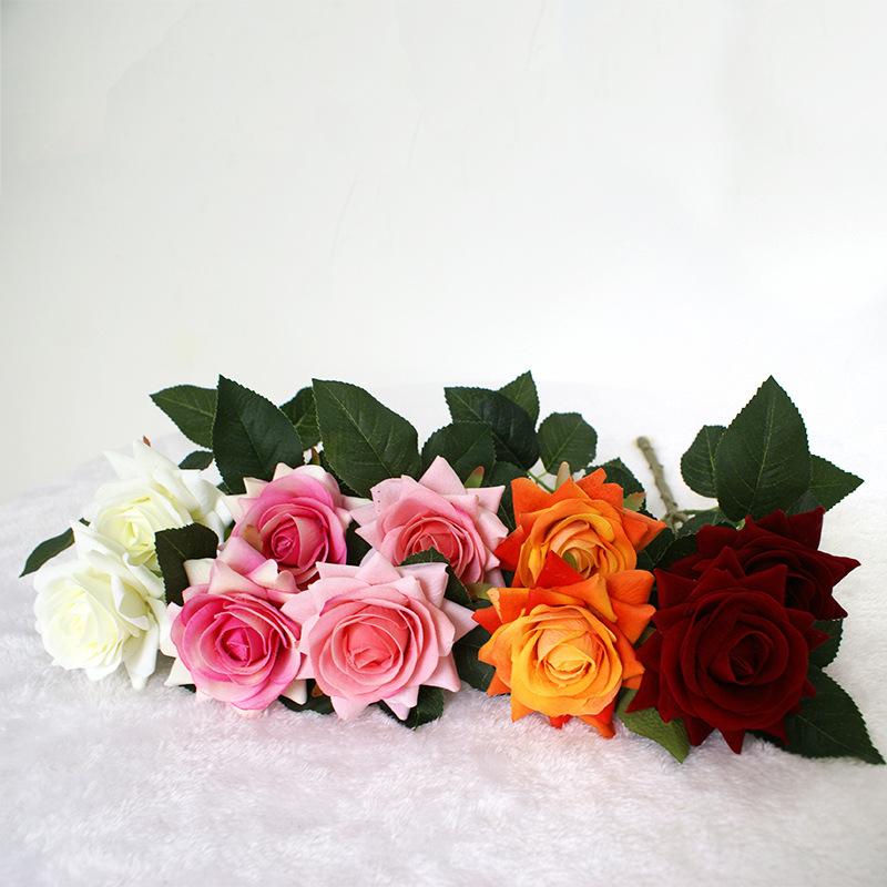 3pcs Simulation Two Rose Curled Flannel Rose Fake Flower Home Decoration Wedding Valentine's Day Props, Purple rose
3pcs Simulation Two Rose Curled Flannel Rose Fake Flower Home Decoration Wedding Valentine's Day Props, Purple rose
