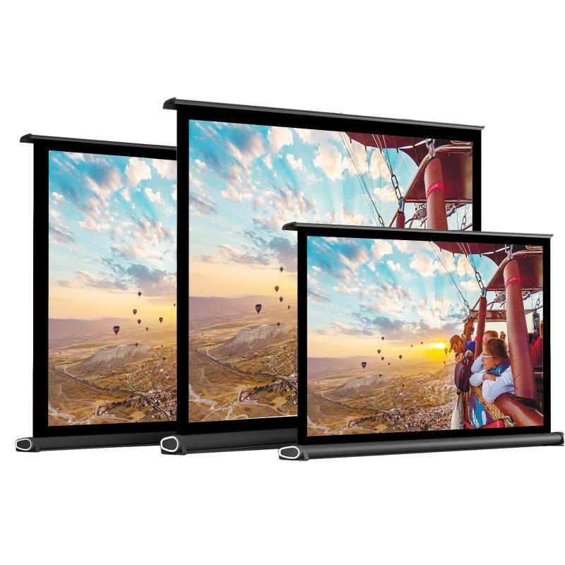 50/60 inch Projector Screen 16:9 Tabletop Projection Screen Manual Pull Up Folding Projecting for Home Theater Projector
50/60 inch Projector Screen 16:9 Tabletop Projection Screen Manual Pull Up Folding Projecting for Home Theater Projector