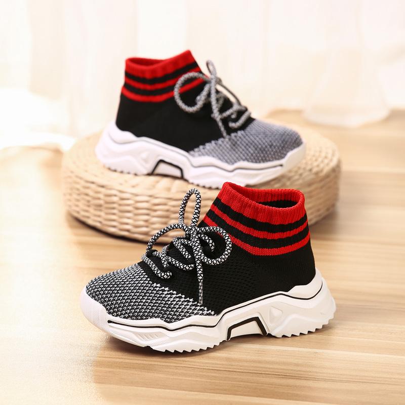 Children's shoes 2021 new girls' middle and large children's sports boys' baby elastic knitting high top socks shoes, Black
Children's shoes 2021 new girls' middle and large children's sports boys' baby elastic knitting high top socks shoes, Black