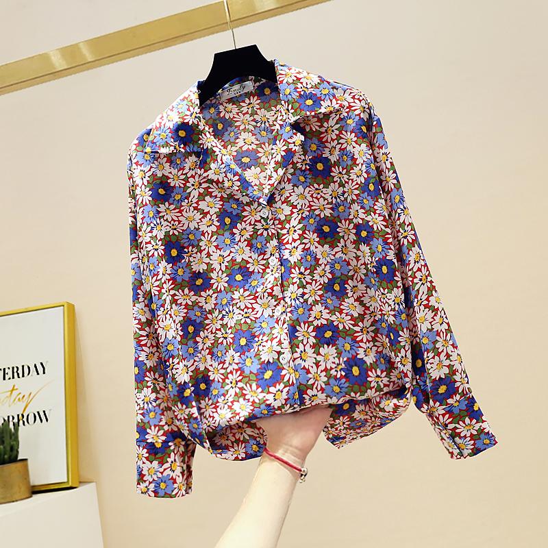 Nancylim Retro Long Sleeve Floral Print Blouse for Women Autumn Shirt Blusa Mujer De Moda 2020 Office Women Tops Flower Shirts, Blue
Nancylim Retro Long Sleeve Floral Print Blouse for Women Autumn Shirt Blusa Mujer De Moda 2020 Office Women Tops Flower Shirts, Blue