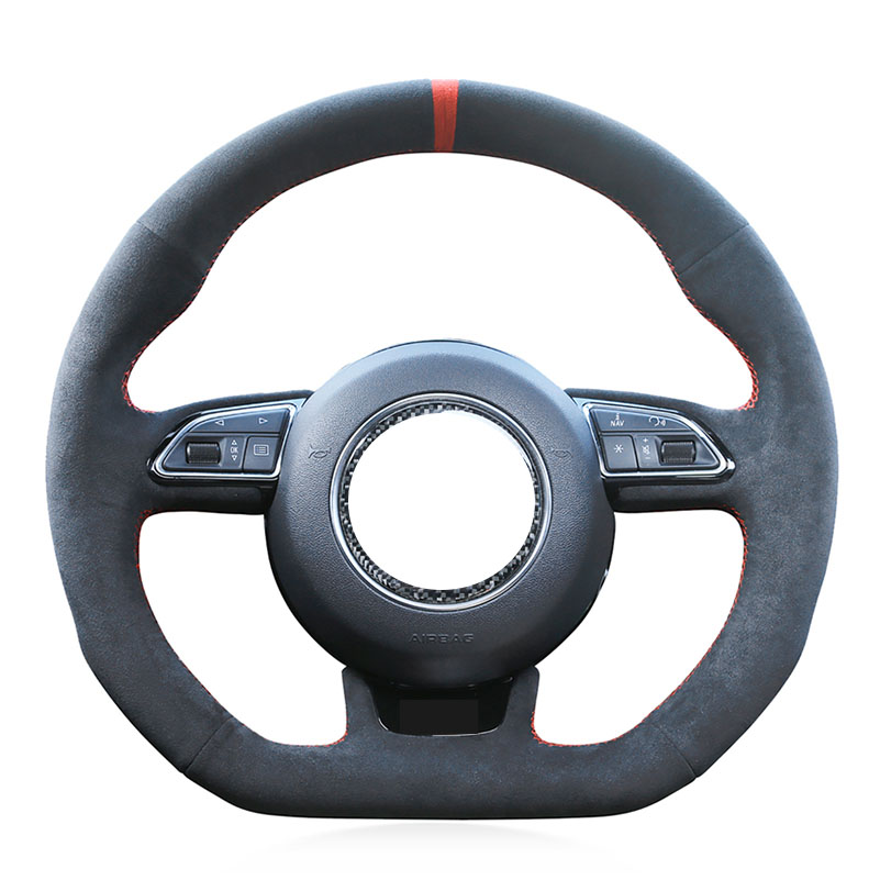 D-type Hand-stitched Faux Leather Car Steering Wheel Cover For Audi A5 A7 RS5 RS7 S3 S4 S5 2013-2017 S6 2013 S7 SQ5 15inch 38cm
D-type Hand-stitched Faux Leather Car Steering Wheel Cover For Audi A5 A7 RS5 RS7 S3 S4 S5 2013-2017 S6 2013 S7 SQ5 15inch 38cm