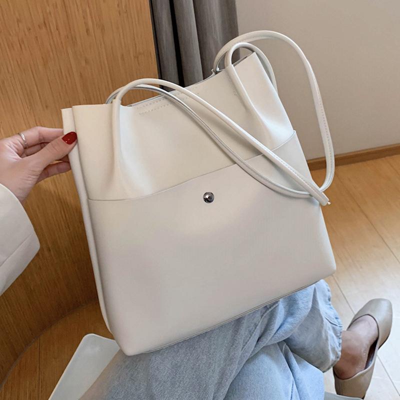 New Leather Women's Bucket Bags Sub Mother Bag Fashion Ladies Shoulder Bags Designer Solid Color Handbags Shopping Totes Female, Black handbags
New Leather Women's Bucket Bags Sub Mother Bag Fashion Ladies Shoulder Bags Designer Solid Color Handbags Shopping Totes Female, Black handbags