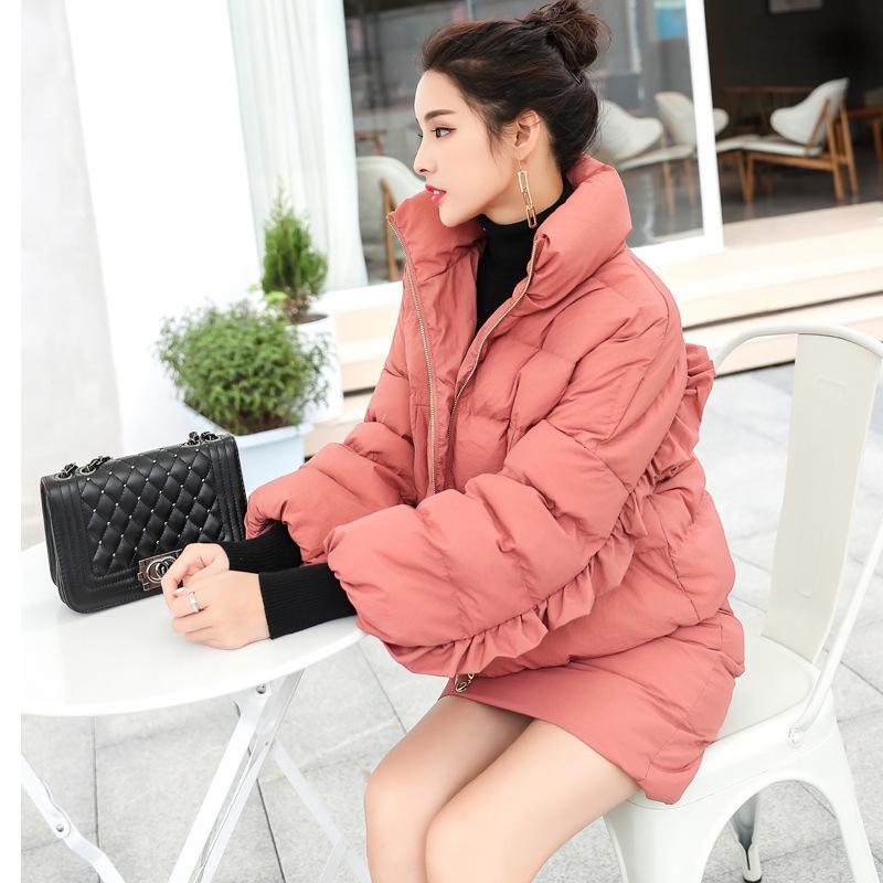 Winter Suit Women Fashion Hooded Short Padded Jacket Parka + Sexy Down Cotton Skirt Two-piece Slim Casual Female Suit, Pink
Winter Suit Women Fashion Hooded Short Padded Jacket Parka + Sexy Down Cotton Skirt Two-piece Slim Casual Female Suit, Pink
