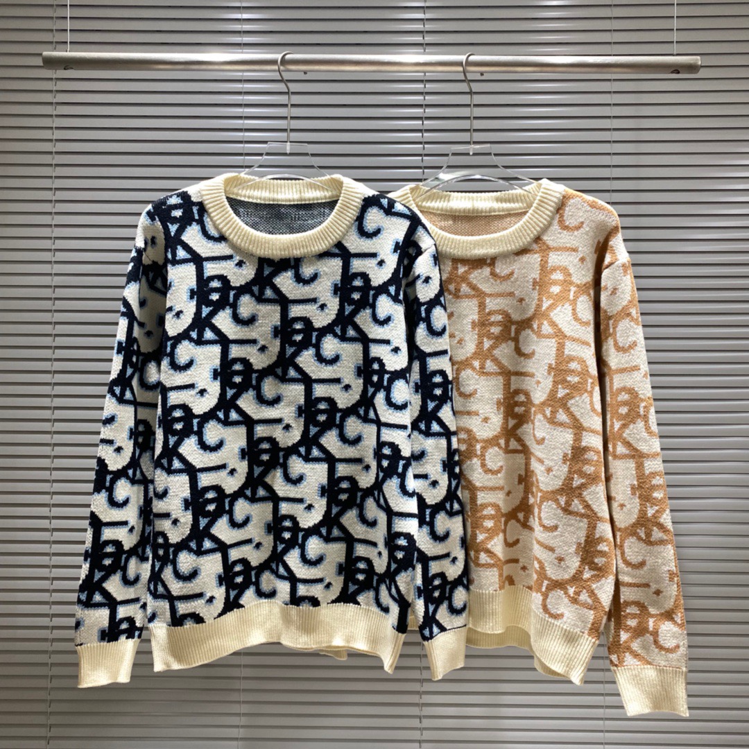 Fashion brand designer Women's Sweaters knit letter pattern cardigan men's sweater Casual letter embroidery print long sleeve, Khaki
Fashion brand designer Women's Sweaters knit letter pattern cardigan men's sweater Casual letter embroidery print long sleeve, Khaki