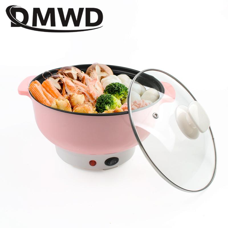 DMWD Mini Electric Skillet Non-stick 2L Rice Cooker Hotpot Noodles Egg Omelette Cooking Wok Heater Soup Stew Pot Frying Pan EU
DMWD Mini Electric Skillet Non-stick 2L Rice Cooker Hotpot Noodles Egg Omelette Cooking Wok Heater Soup Stew Pot Frying Pan EU