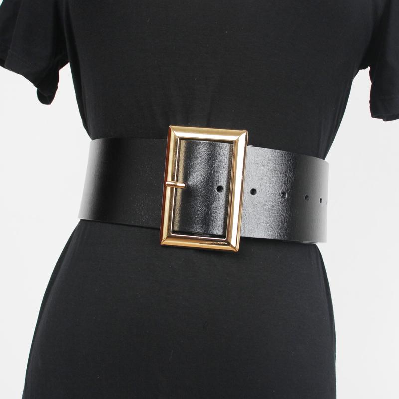 Solid Real Leather Wide Waist Belt Large Plus Size Split Leather Corset Strech Belt Women Fashion All-match Shirt Suit Coat, Black
Solid Real Leather Wide Waist Belt Large Plus Size Split Leather Corset Strech Belt Women Fashion All-match Shirt Suit Coat, Black