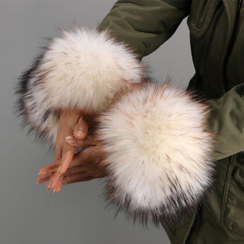 Five Fingers Gloves 1pair Faux Fur Cuff Plush Costumes Party Arm Warmer Furry Winter Autumn For Women Fashion Elastic Gifts Coat Sleeve Leg
Five Fingers Gloves 1pair Faux Fur Cuff Plush Costumes Party Arm Warmer Furry Winter Autumn For Women Fashion Elastic Gifts Coat Sleeve Leg