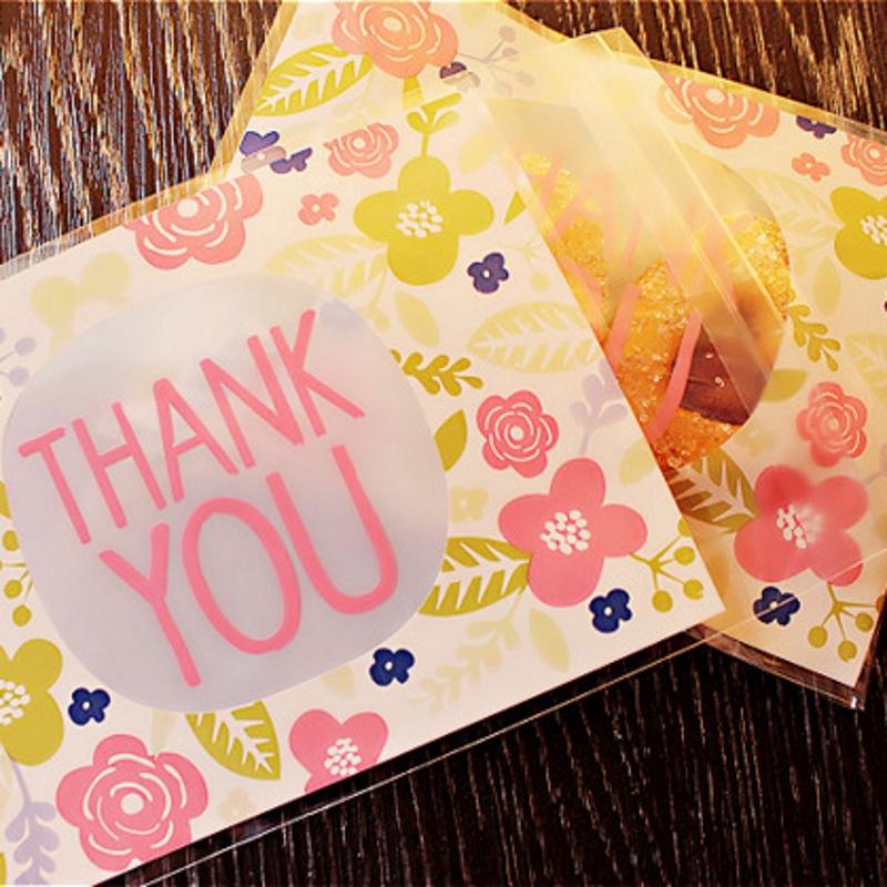 50/100Pcs 10*13cm Thank You Flower Candy Cookie Plastic Bags Thanksgiving Day Wedding Party Gift Bag Cake Packaging Bags
50/100Pcs 10*13cm Thank You Flower Candy Cookie Plastic Bags Thanksgiving Day Wedding Party Gift Bag Cake Packaging Bags