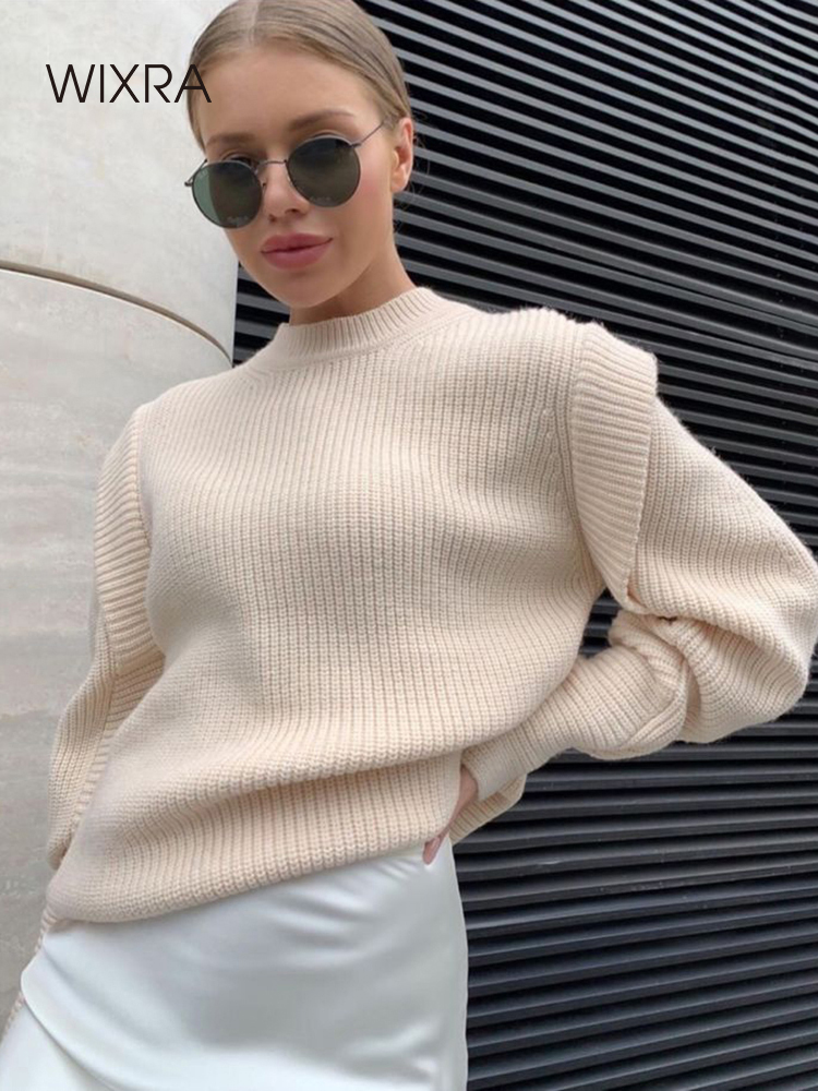Wixra Ruffle Sweater Women Pull Femme Jumper Casual Elegant Cashmere Ladies New Coming Top Autumn Winter, Green
Wixra Ruffle Sweater Women Pull Femme Jumper Casual Elegant Cashmere Ladies New Coming Top Autumn Winter, Green