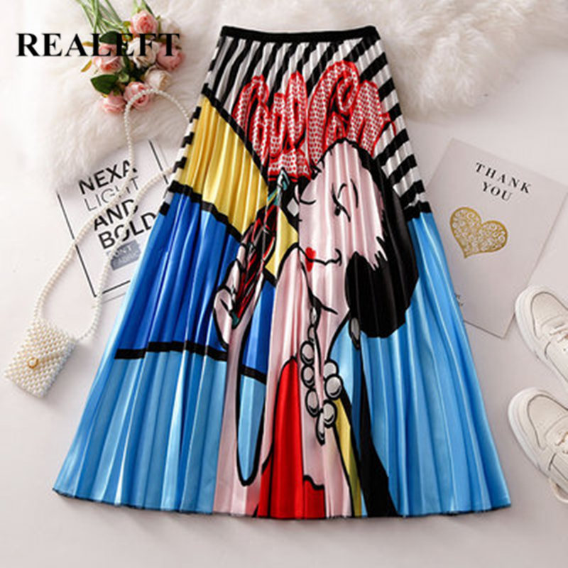REALEFT New Arrival Spring Women Cartoon Printed Elegant Pleated Long Skirts High Waist Harajuku Tulle A-Line Mid-Calf Skirts Y200326, Orange hair
REALEFT New Arrival Spring Women Cartoon Printed Elegant Pleated Long Skirts High Waist Harajuku Tulle A-Line Mid-Calf Skirts Y200326, Orange hair