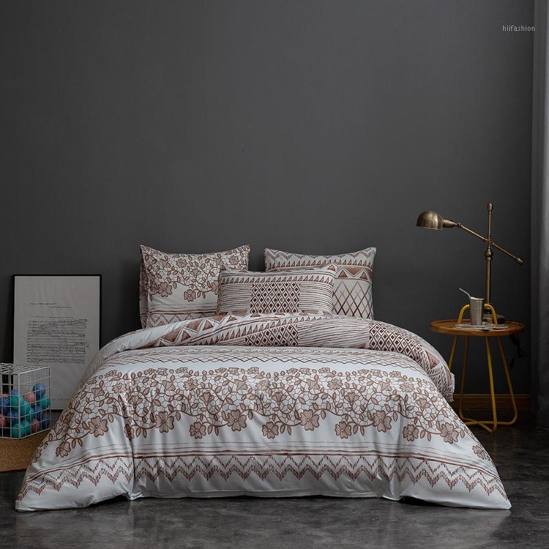 2/3 pcs Brown Flower 3D Printing Duvet Cover Set Pastoral Style Bedding Sets Soft Comfortable Bed Covers Warm kids Bed Linen1, As picture
2/3 pcs Brown Flower 3D Printing Duvet Cover Set Pastoral Style Bedding Sets Soft Comfortable Bed Covers Warm kids Bed Linen1, As picture