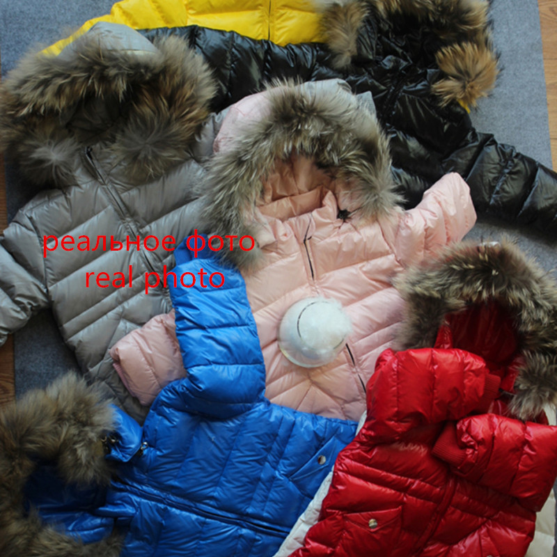 Down Coat 30 Russian Winter Snowsuit Boy Baby Jacket 80 Duck Outdoor Infant Clothes Girls Climbing For Boys Kids Jumpsuit 2 5y 221007