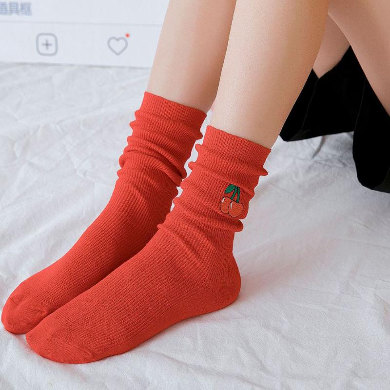 New Fashion Harajuku Women Cotton Long Socks Japanese Novelty Fruit Strawberry Pattern Socks Hiphop Solid Cotton Cool, Green
New Fashion Harajuku Women Cotton Long Socks Japanese Novelty Fruit Strawberry Pattern Socks Hiphop Solid Cotton Cool, Green