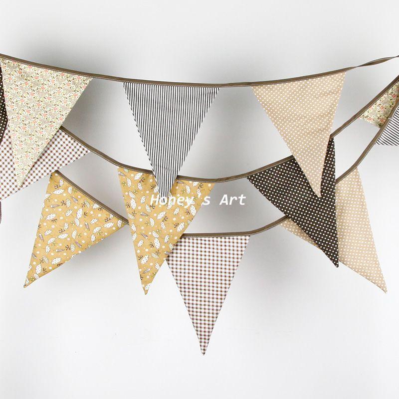 Wholesale- New 3.5M Bigger flags Brown Fabric Bunting Handmade Personality Wedding Birthday Party Decoration Baby Shower Customize Garland1
Wholesale- New 3.5M Bigger flags Brown Fabric Bunting Handmade Personality Wedding Birthday Party Decoration Baby Shower Customize Garland1