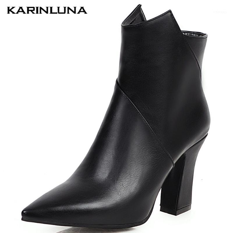 Karin 2020 New Arrival On Sale women shoes Pointed Toe Spike Heels Solid Ankle boots Elegant Short Plush Autumn Boots1, Black
Karin 2020 New Arrival On Sale women shoes Pointed Toe Spike Heels Solid Ankle boots Elegant Short Plush Autumn Boots1, Black